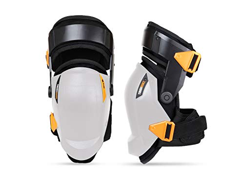 ToughBuilt - GelFit Grip Thigh Support Stabilization Knee Pads, Heavy-Duty Gel Cushioning with Ergonomic Thigh Support, Non-Slip Grip, Adjustable Straps & Shock-Absorbing Protection (TB-KP-G3R) - size: GelFit/Non-Marring