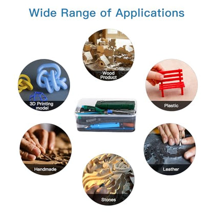 Sovol 3D Printer Tools Kit, 78 PCS 3D Printer Accessories with Nozzle Cleaning Kit, Removable Multi-Function Screwdriver Kit, Deburring, Removal Tools, Cutters, Hobby Knife Set, Wrench Set - style: 78 Pcs