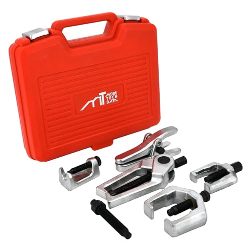 5-in-1 Ball Joint Separator, Pitman Arm Puller, Tie Rod End Tool Set for Front End Service, Splitter Removal Kit for Cars, Light Trucks & ATVs Durable Arm Puller for Separating Tie Rods