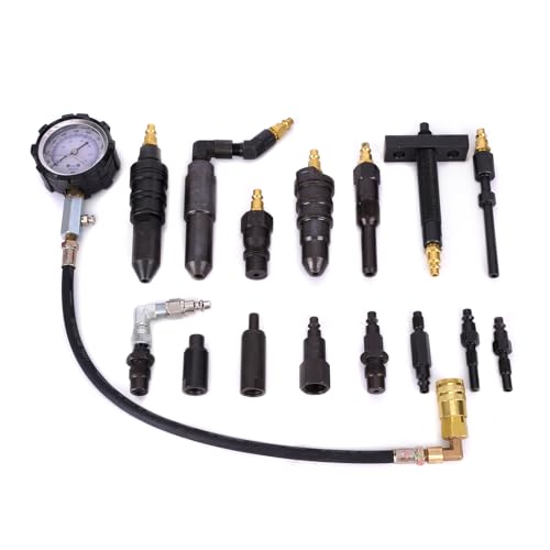MOCA 1000 Psi Diesel Direct & Indirect Engine Compression Pressure Tester fits for use on Cummins 5.9, For Detroit Diesel 53, 71, 92, 110, 149, V53, V71, For GM Duramax 4.3/5.7/6.2/6.5L/ 6.6L