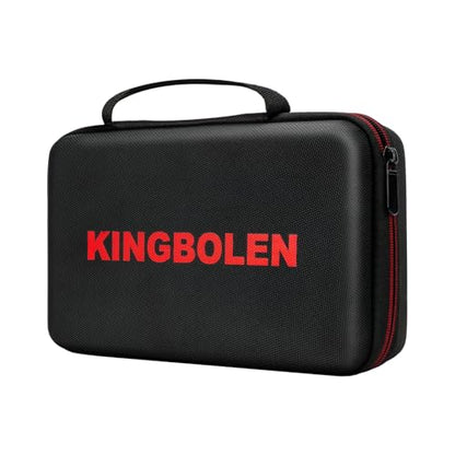 KINGBOLEN Protective Case Storage Bag for OBD2 Scanner Launch CRP123/CRP123 Plus/Creader VII+/CR529/CR3008 Plus Code Reader Diagnostic Scan Tool(Case Only)