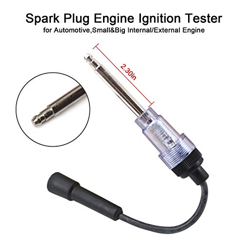 PANGOLIN Carburetor Adjustment Tool Kit Carb Cleaning Tool Kit with Case | 10 Pcs Tune-up Adjusting Tool with Ignition Spark Tester for Common 2 Cycle Carburetor Small Engine