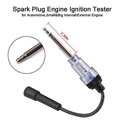 PANGOLIN Carburetor Adjustment Tool Kit Carb Cleaning Tool Kit with Case | 10 Pcs Tune-up Adjusting Tool with Ignition Spark Tester for Common 2 Cycle Carburetor Small Engine