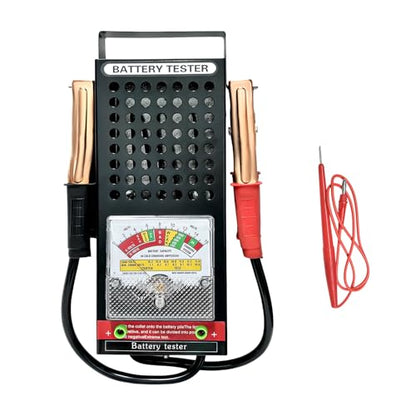 Battery Load Tester, 6V 12V Car Battery Load Checker with Voltmeter and Alligator Clips, Automotive Alternator Tester for Truck RV Motorcycle Boat Batteries, Car Accessories
