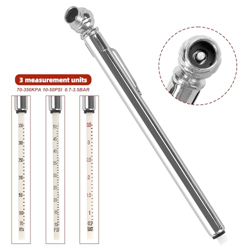 17PCS Air Compressor Accessories Attachment Kit, 1/4’’ Air Hose Fittings, Blow Gun, Tire Gauge, Air Chuck
