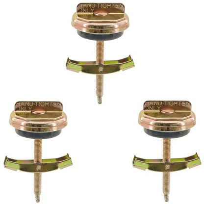 3 PCS Universal Oil Pan Drain Plug, Replace 65109 090-080 090-080CD, Fit 1/2 in. to 3/4 in. Or M12 to M18 Hole - size: D90080 (3PCS)