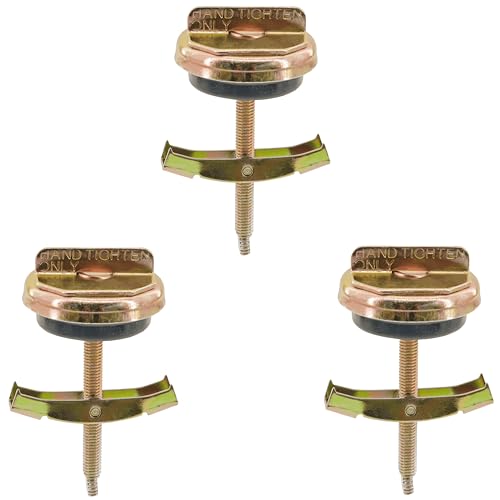 3 PCS Universal Oil Pan Drain Plug, Replace 65109 090-080 090-080CD, Fit 1/2 in. to 3/4 in. Or M12 to M18 Hole - size: D90080 (3PCS)