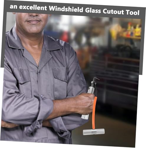 Professional Windshield Removal Tool Kit – Auto Glass Cutting & Wire Puller Set for Easy Car Windshield Replacement & Repair – Compatible with Most Vehicles B - color: B