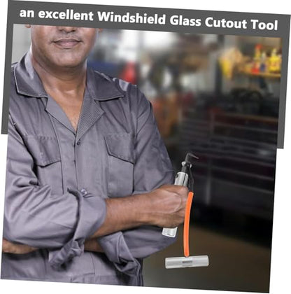 Professional Windshield Removal Tool Kit – Auto Glass Cutting & Wire Puller Set for Easy Car Windshield Replacement & Repair – Compatible with Most Vehicles B - color: B