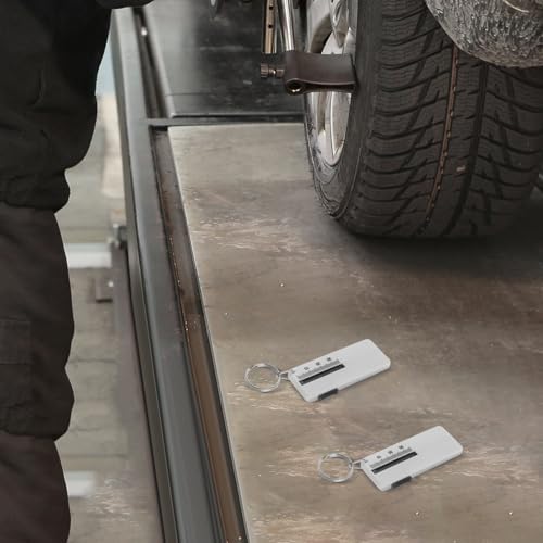 3pcs Car Tire Tread Depth Gauge Tool Abs Material with Visibility and Built to Last for Accurate Tire Measurement and Maintenance