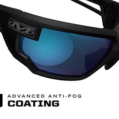 Mechanix - color: Blue Mirror Lens, size: One Size, style: 1 Pair