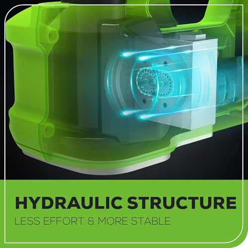 Greenworks 24V Brushless 2 pcs Cordless Power Tool Combo Kit, include 3/8" 150-ft lbs. Impact Wrench, 3 Ton Max Loading Car Jack, Include 2 x 2Ah Batteries and 1 Fast Charger - size: 2PCS Combo Kits(Car Jack+Impact Wrench)