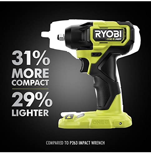 ONEAND HP 18V BRUSHLESS Cordless Compact 3/8 in. Impact Wrench Tool ONLY