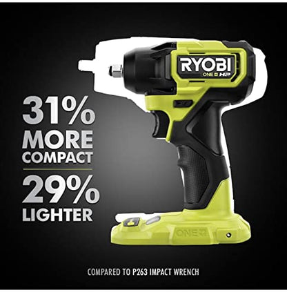 ONEAND HP 18V BRUSHLESS Cordless Compact 3/8 in. Impact Wrench Tool ONLY