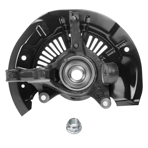 Detroit Axle - AWD Front Steering Knuckles and Wheel Hub Bearings Lower Control Arms w/Ball Joints Replacement for 2011-2017 Toyota Sienna - size: 4CU47788/4PC