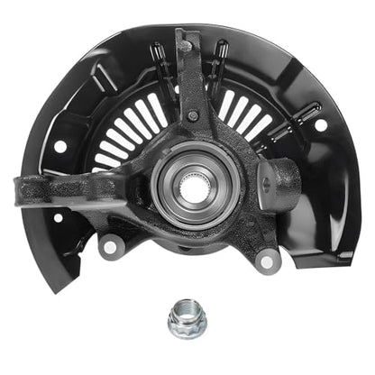 Detroit Axle - AWD Front Steering Knuckles and Wheel Hub Bearings Lower Control Arms w/Ball Joints Replacement for 2011-2017 Toyota Sienna - size: 4CU47788/4PC