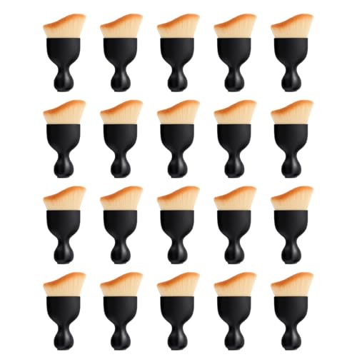 Car Detailing Brush Set, Soft Bristle Interior Cleaning Brushes for Car Dust Removal, Dashboard, Air Vent and Seat Crevice Cleaning (20Pcs) - color: 20Pcs