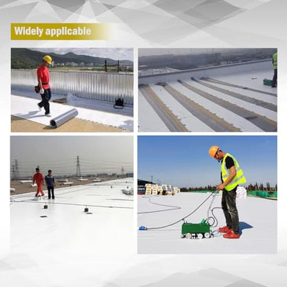 Hot Air Plastic Welder Welder Machine, Welding Roofing TPO PVC membrane with Hot Air Welding Gun Roof Waterproofing - color: Welder With 100ft Extension Cable