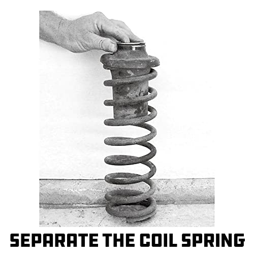 Powerbuilt Strut Coil Spring Compressor for Macpherson Struts, Heavy Duty Steel Tool for Safe Coil Spring Removal and Installation – 940562