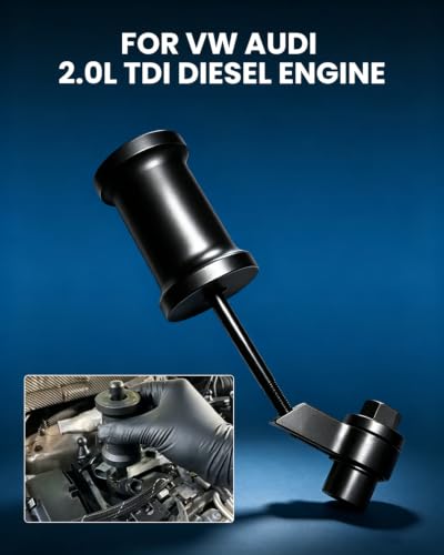 DPTOOL Fuel Injector Puller Removal Tool Kit Compatible with VAG VW Audi 1.6 2.0 TDi Diesel Engine with with Extension Pole Replace T10402 T10415