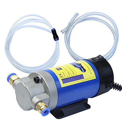 JOEBO Electric Submersible Pump 12v Electric Scavenge Suction Transfer Change Pump, 1-4l/Min Motor Oil Diesel Extractor Pump for Car
