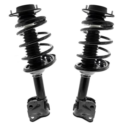 Detroit Axle - Front Struts for 2014 2015 2016 Subaru Forester, Struts with Coil Spring Complete Strut Assembly Replacement Quick Install Ready Strut Shocks Assembly - size: SR4488_SR4489/Pair