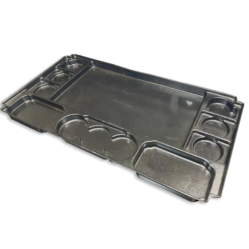 Protoco 3015 Utility Cart Bottom Tray with 10 Compartments Oil Filter Holder, 16-Inch x 29-Inch x 1/2-Inch - style: 3015