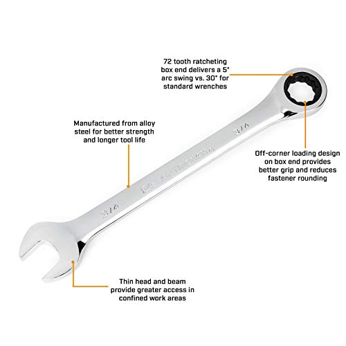 GEARWRENCH 20 Piece Ratcheting Wrench Set | SAE & Metric | 35720