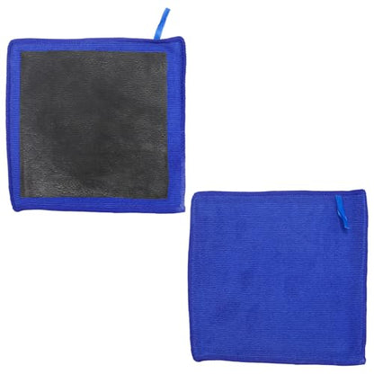 2 Pack Clay Towel 7.87 x 7.87 Inch, Microfiber Car Clay Bar Towel for Car Detailing - size: 7.87 x 7.87