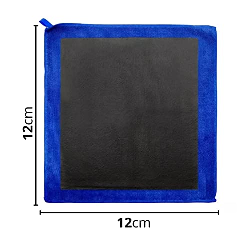 Ragnify Clay Towel Auto Detailing Scratch Free and Paint Safe fine Grade Clay Bar Cloth for Car Detailing, Polishing and Removing Paint Contaminants (Blue Regular) - color: Blue Regular
