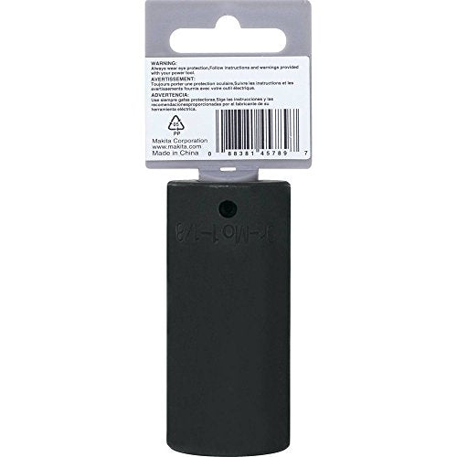 Makita A-96350 1-1/8" Deep Well Impact Socket with 1/2" Drive - size: 1-1/8"