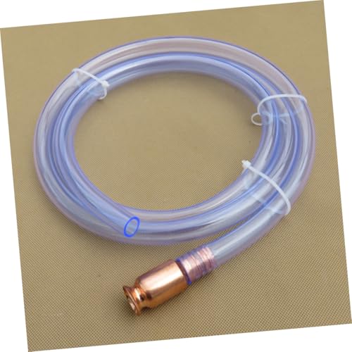 Siphon Pump Hose Kit for Liquid Transfer Durable Oil Siphon Hose with Connector Clamp Switch for Automotive Fuel and Water Transfer