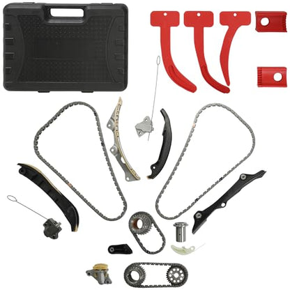 Pentastar 3.6L Timing Chain Kit Timing Chain Tensioner Guide Tool Kit | Fit For Ram 1500;Jeep Wrangler;Grand Cherokee;Charger;Challenger;Durango 3.6L Timing Chain Kit 2011-2016 OE 5184352AF