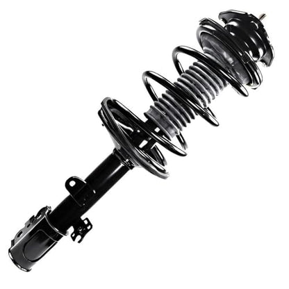 Detroit Axle - AWD Front Struts Sway Bars for 2011-2014 Toyota Sienna, 2 Struts & Coil Spring Assembly 2 Sway Bars 2012 2013 Replacement Suspension Ready Struts Shocks - size: 4QS47201/ sway kit