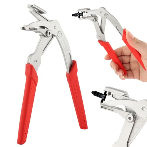 Car Clip Pliers, Panel Clip Removal Tool, Professional Auto Clip Pliers for Automotive Plastic Fasteners, Damage-Free Disassembly Tool