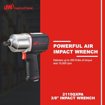 Ingersoll Rand 2115QXPA 3/8" Impact Wrench with Quiet Technology - style: 2115QXPA