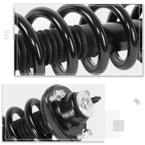 [2Pcs-Set] Front Shock Struts Mount Assembly w/Coil Spring Compatible with 03-23 Toyota Tacoma 4WD 4Runner FJ Cruiser