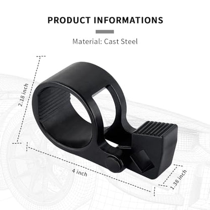 carleef Inner Tie Rod Removal Tool,27-42mm Tie Rod End Removal Tool for 1/2" Square Drive Tool,Universal Multifunctional Inner Tie Rod Tool Car Accessories for Most Cars Trucks SUVs