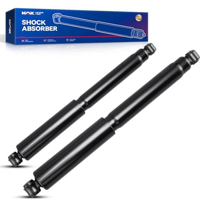 KAX Rear Quick Shock Absorber Struts Compatible with 1989-2011 Ford Ranger, 1980-1998 F-250, 1990-1996 F-150, 1980-1997 F-350, 1997 F-250 HD, 1994-1996 1998-2007 B3000, Replaces OE# 344079 * 2 - size: 1989-2011 Ford Ranger-Rear