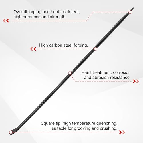 35429 Tire Bead Breaker Hammer & 2 PCS 32" Pry Bar Set, Heavy Duty Tire Iron Combo for Truck Tractor Semi, Professional Tire Changing Tools for Farm ATV Bus Car