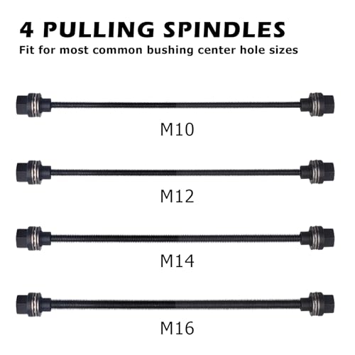 DAYUAN Pull and Press Sleeve Kit with 28 Pcs Bundle with 14pcs Bearing Separator Puller Set