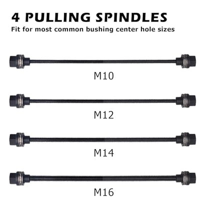 DAYUAN Pull and Press Sleeve Kit with 28 Pcs Bundle with 14pcs Bearing Separator Puller Set