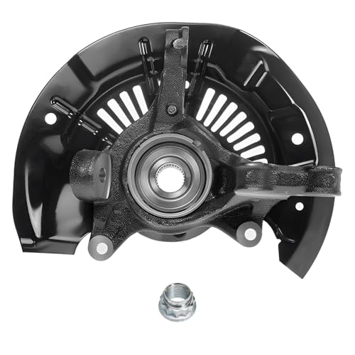 Detroit Axle - AWD Front Steering Knuckles and Wheel Hub Bearings Lower Control Arms w/Ball Joints Replacement for 2011-2017 Toyota Sienna - size: 4CU47788/4PC