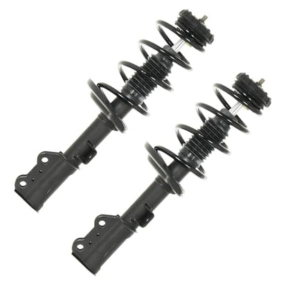 Detroit Axle - Front Struts w/Coil Springs Rear Shock Absorbers Replacement for 2010-2016 Cadillac SRX - 4pc Set - size: 4AQ47243/Shock Kit