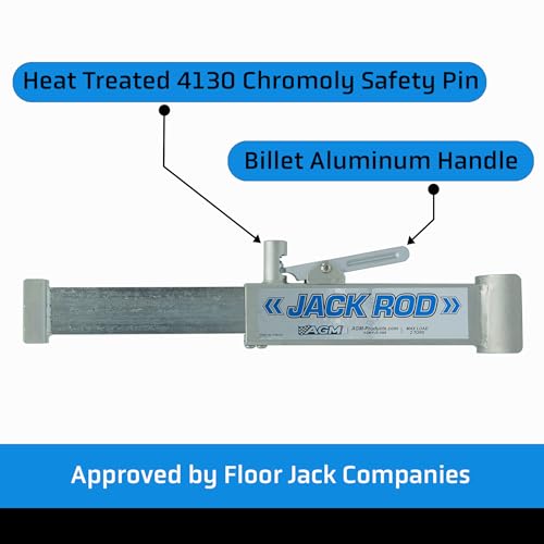 AGM Jack Rod Support Bar – 2 Ton Locking Bar | Jack support bar, 2-ton capacity, 10-inch travel, compact locking design - size: 2 Ton