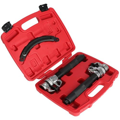 ECCPP Coil Spring Compressor Tool | Auto 2 Pcs Heavy Duty Macpherson Strut Spring Compressor Set with Security Bracket for Car Truck ATV UTV, 2645 LB Capacity