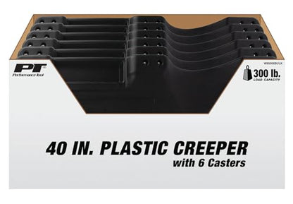 Performance Tool W85006BULK 40" 6-Caster Plastic Creeper. - style: 40" 6-Caster Plastic Creeper