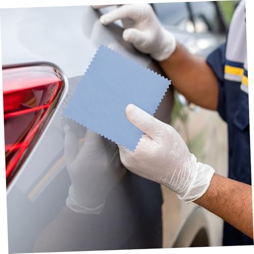TIDTALEO 1 Set Tire Applicator Sponge Waxing Pad and Dressing Cloth Kit for Easy Tire Shine and Detailing Durable Sponge Blocks for Polishing and Car Care