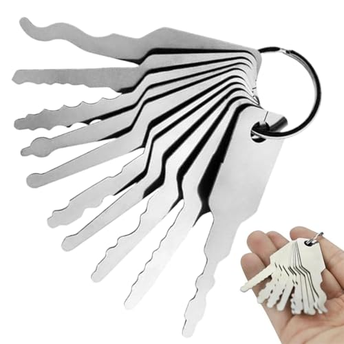 10 PCS Only Cabinets Repair Tool,Hook Hand Tools,Emergency Pocket Set Heavy Duty Pick and Hook Set Repair Tool Kit Car Maintenance Tools for Automotive Use