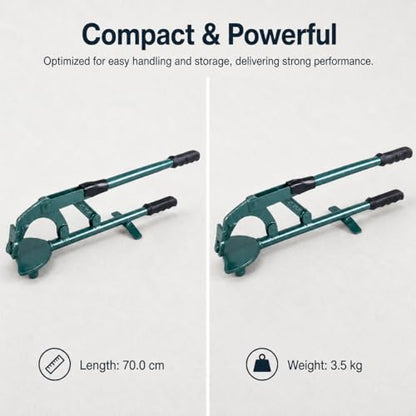 Manual Tire Bead Breaker, Heavy Duty Changer, Dark Green Tire Removal Tool for Motorcycle & Electric Vehicle